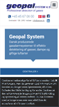 Mobile Screenshot of geopal.dk