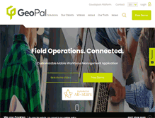 Tablet Screenshot of geopal.com